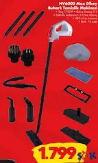 YUİ NV6000 MAX DİKEY BUHARLI TEMİZLİK MAKİNESİ fiyat ve kampanya bilgisi
